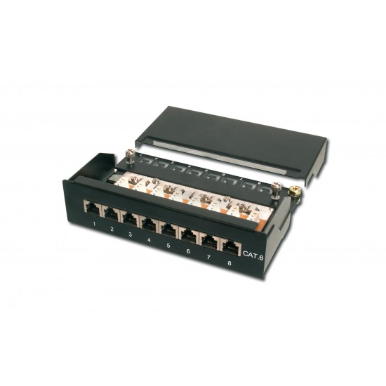 Digitus DN-91608SD Digitus 8 Port CAT 6 Patch Panel Digitus DN-91608SD Digitus 8 Port CAT 6 Patch Panel