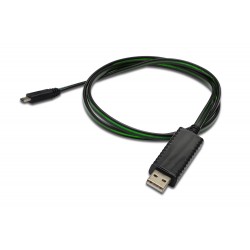 Digitus DB-300128-010-S Digitus Senkronizasyon ve Şarj için FLUX CONNECT Işıklı Kablo
