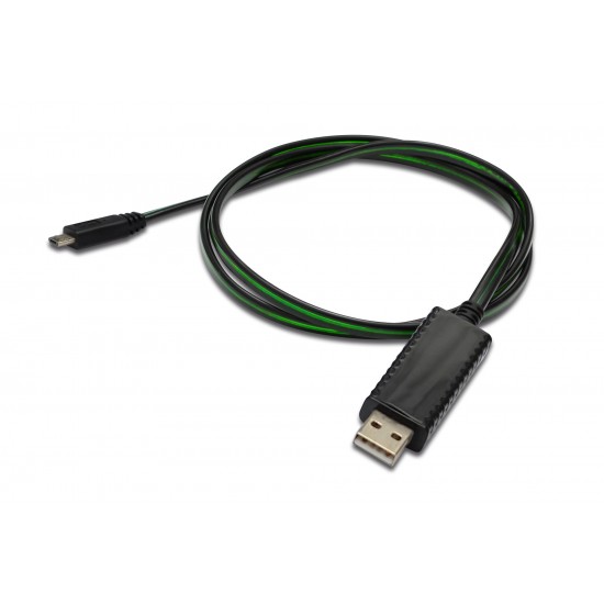 Digitus DB-300128-010-S Digitus Senkronizasyon ve Şarj için FLUX CONNECT Işıklı Kablo Digitus DB-300128-010-S Digitus Senkronizasyon ve Şarj için FLUX CONNECT Işıklı Kablo
