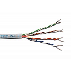 BEEK BC-305-UU6-HF Beek Category 6 (Cat. 6) U-UTP Data Kablosu
23 AWG
LSOH (Low Smoke Zero Halogen)
Gri renk
305 metrelik rulolarda