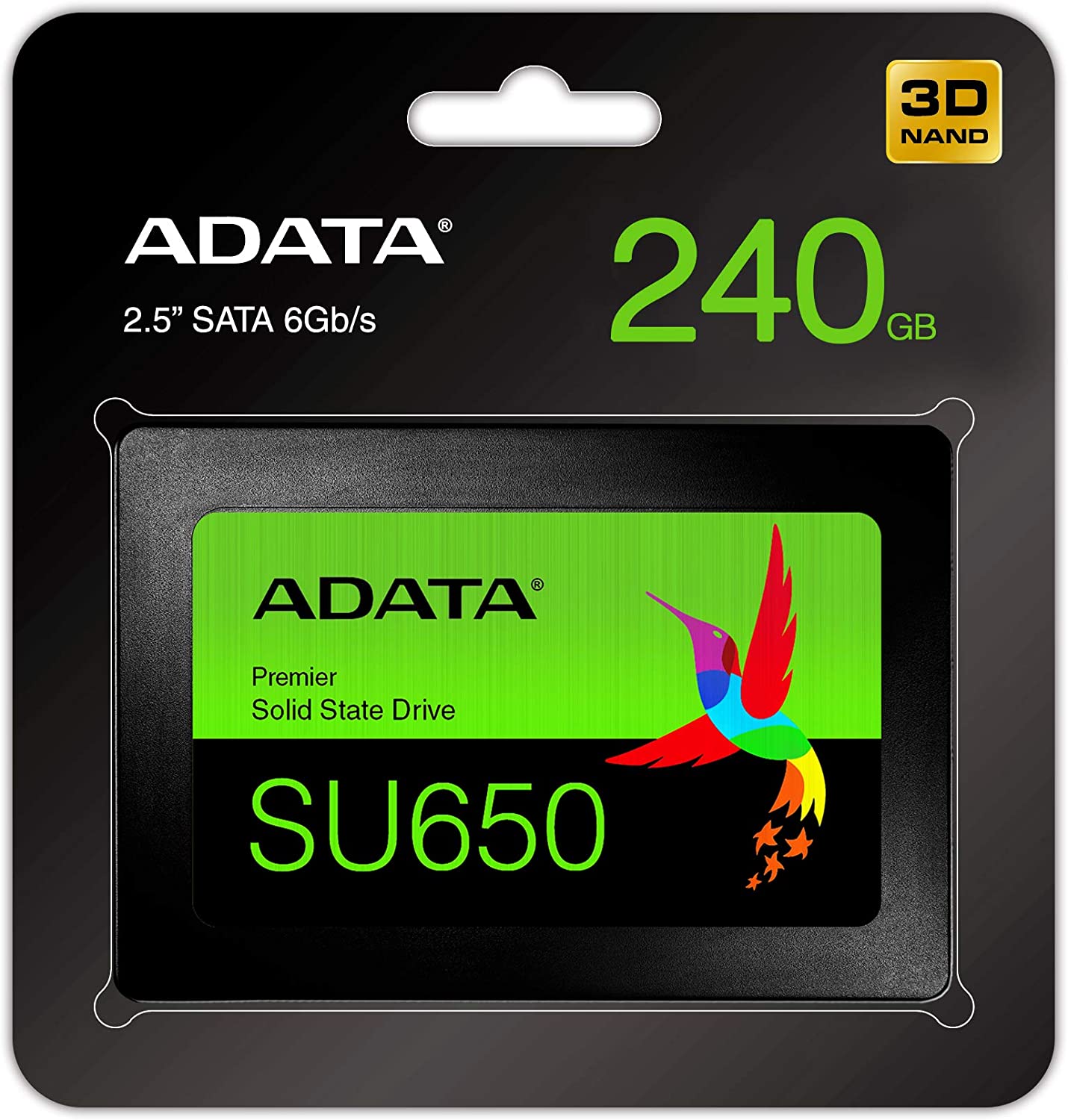 Adata 240GB 2.5" SU650 520-450MB-s ASU650SS-240GT-R Ssd Harddisk