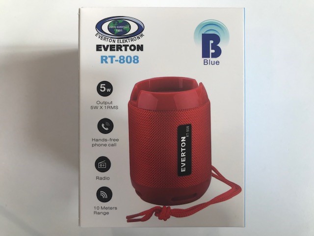 Everton Rt-808bt Usb-Tf Card- Ses Bombası