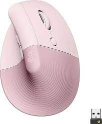 Logitech 910-006478 Lift Kablosuz Ergonomik Dikey Rose Mouse