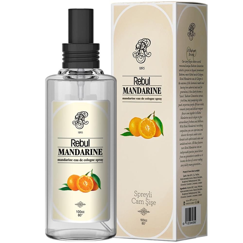 Rebul 125ml Mandalina  Spreyli Kolonya Pet
