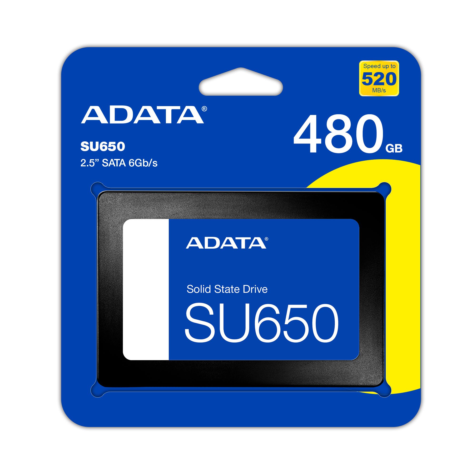 Adata 480GB 2.5" SU650 520-450MB-s ASU650SS-480GT-R Ssd Harddisk