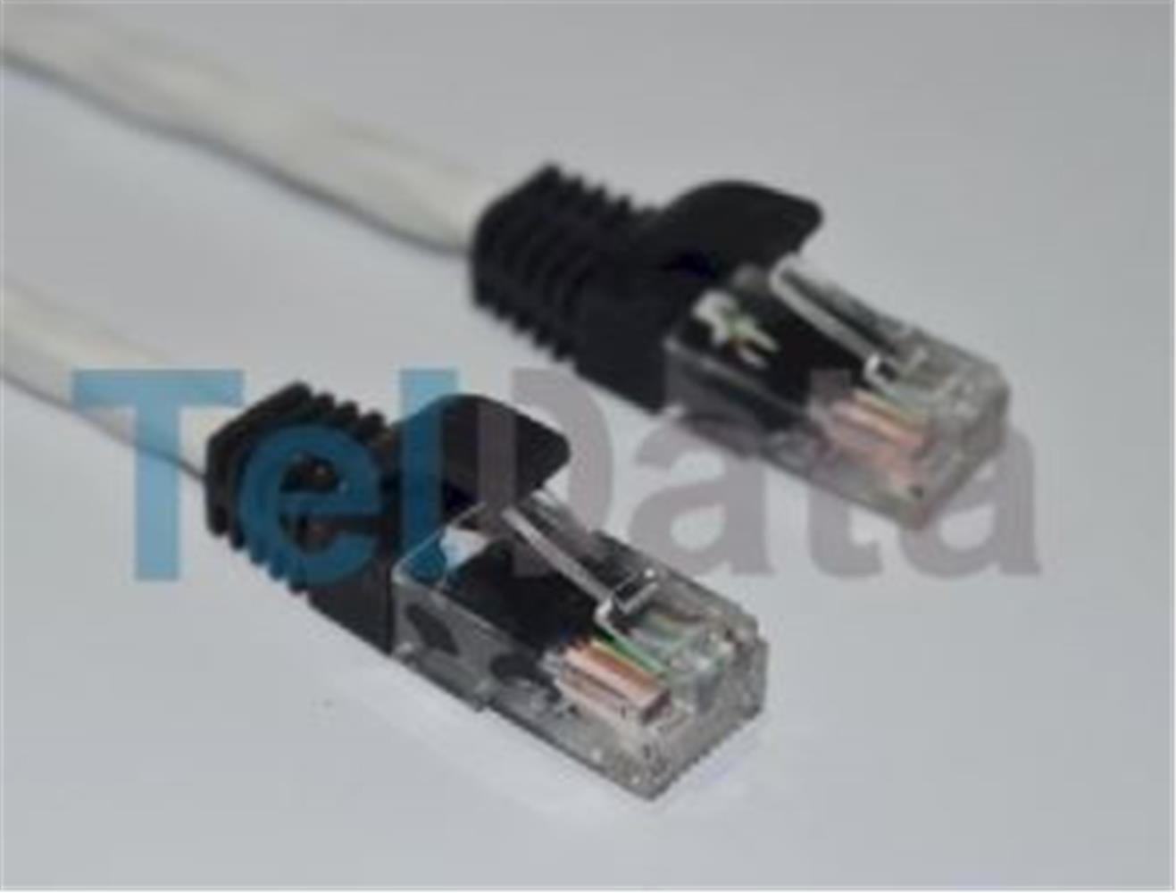 Teldata TLD-050B Cat6 0.50MT Beyaz Utp Patch Kablo