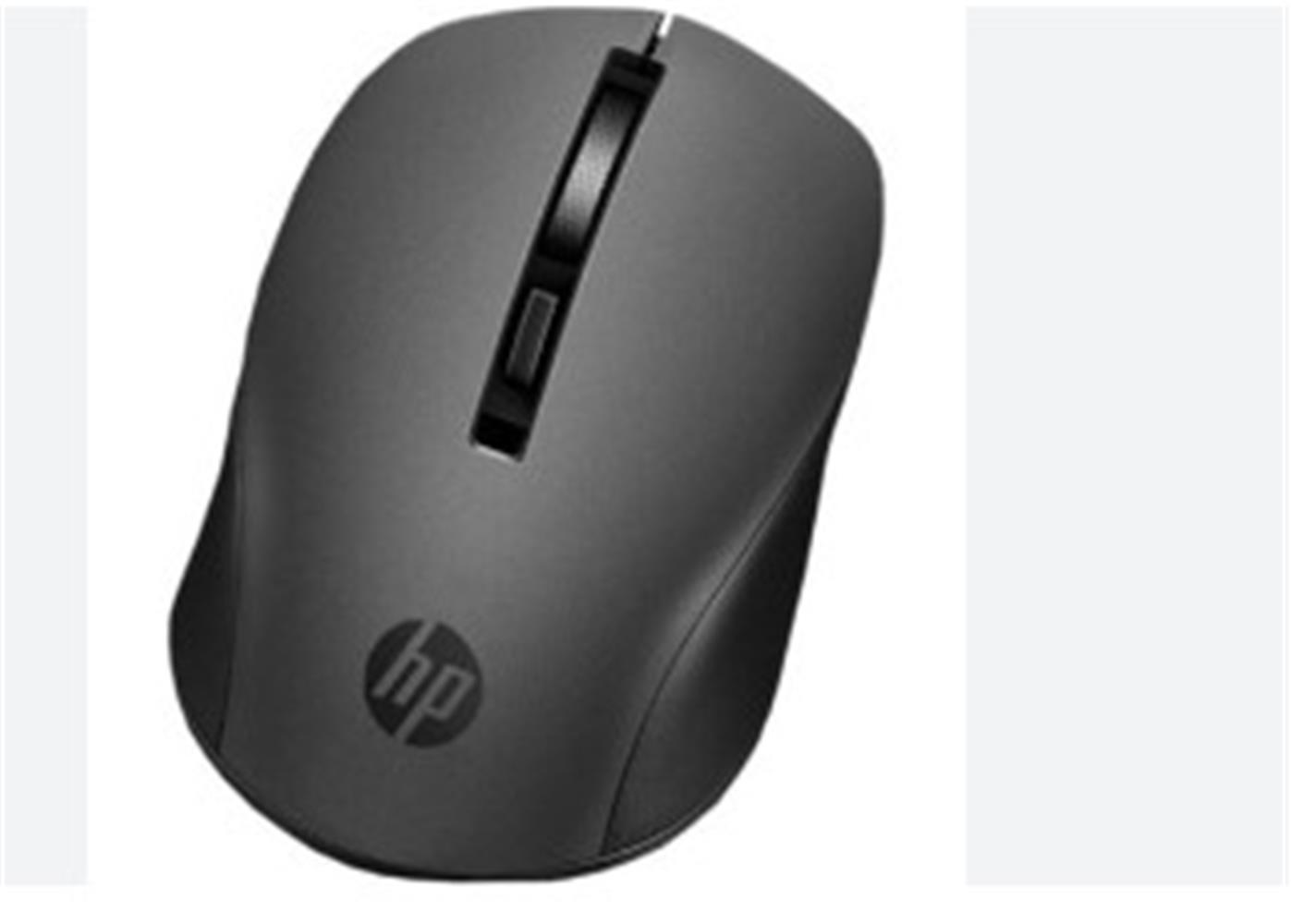 HP S1000 Plus Kablosuz Sessiz Siyah Mouse 1600Dpı 2.4Ghz (Açma Kapama Tuşu) (Pilleri içinde)