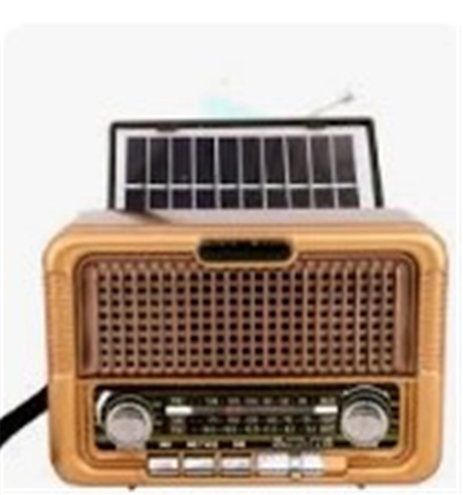 Everton Rt-711-Usb-Tf-Am-Fm-Sw-Tws-Usb Güneş Enerjili  Nostaljik Radyo