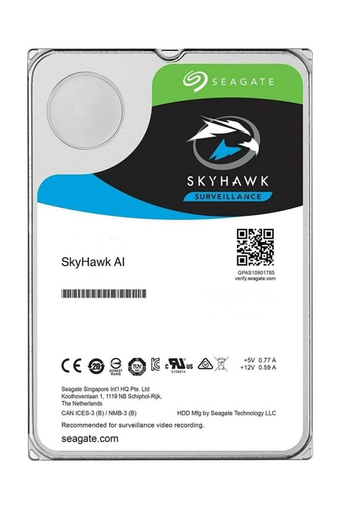 Seagate 10Tb 3.5" Skyhawk 7200Rpm 256Mb Sata 3.0 St10000Ve0008 Harddisk (Resmi Distribitör Ürünü)