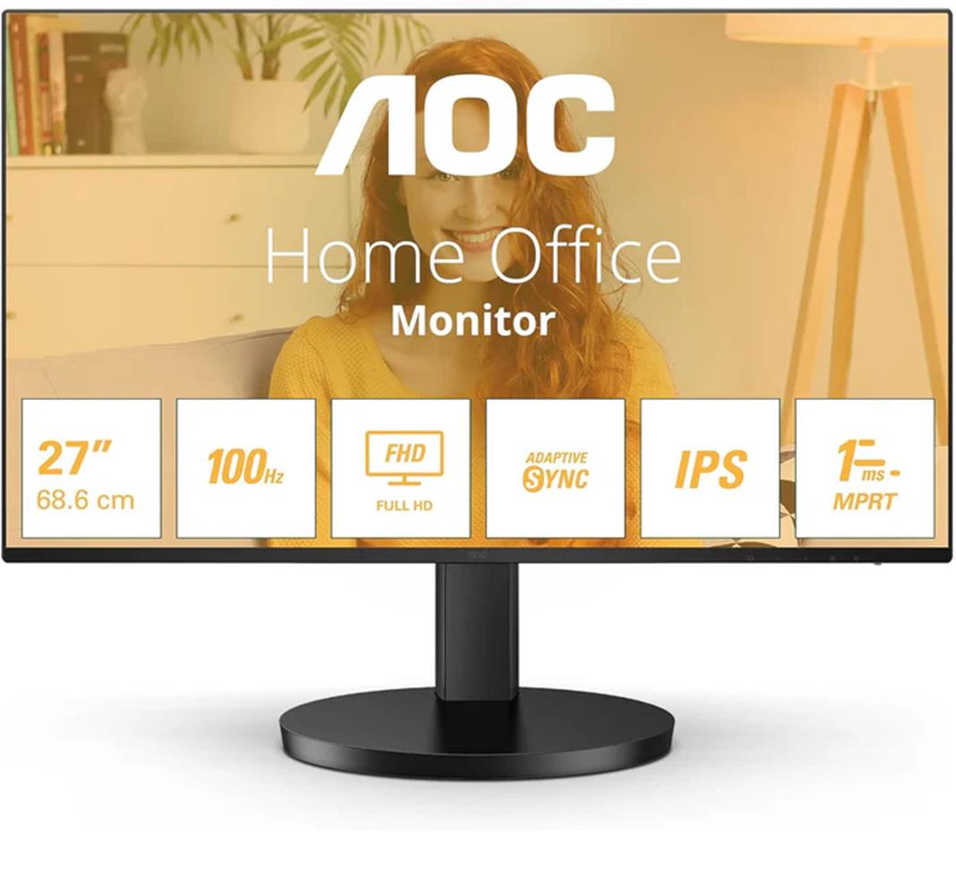 Aoc 27" 27B3HA2 Fhd IPS 1ms 100HZ HDMI Dp LED Monitör