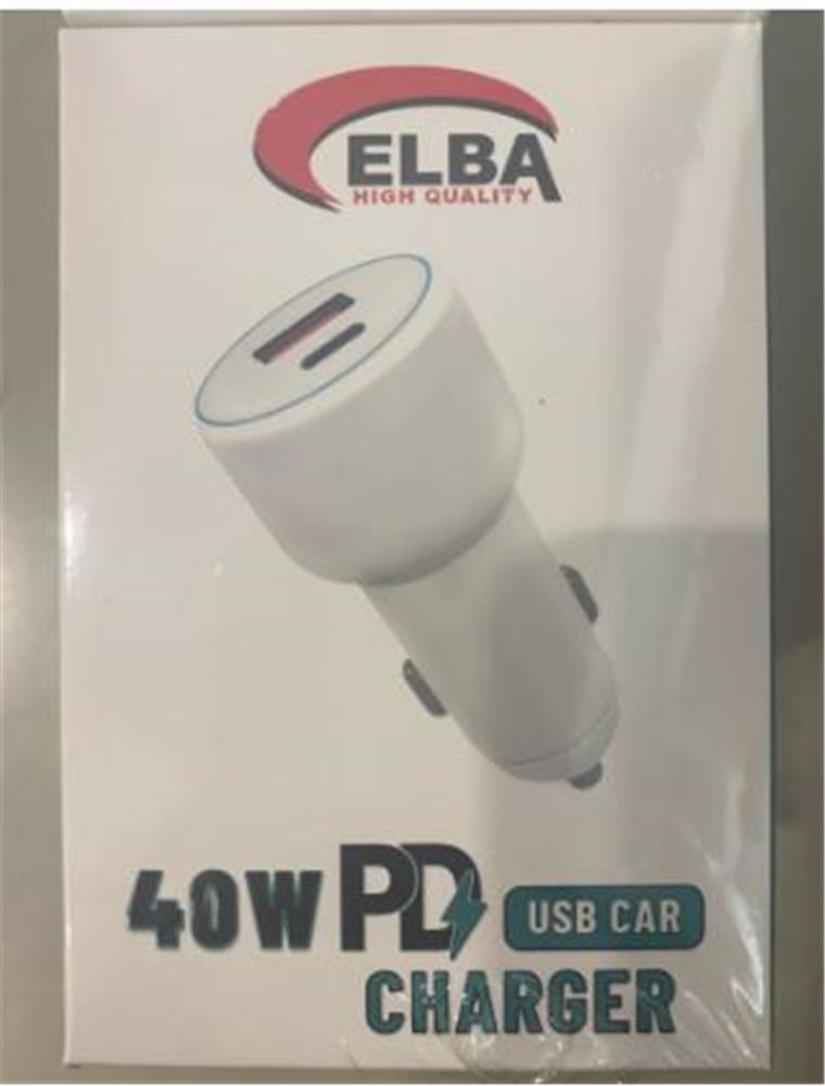 ELB30-40WPD+USB ELBA 40 W PD+USB ARAÇ BAŞLIK