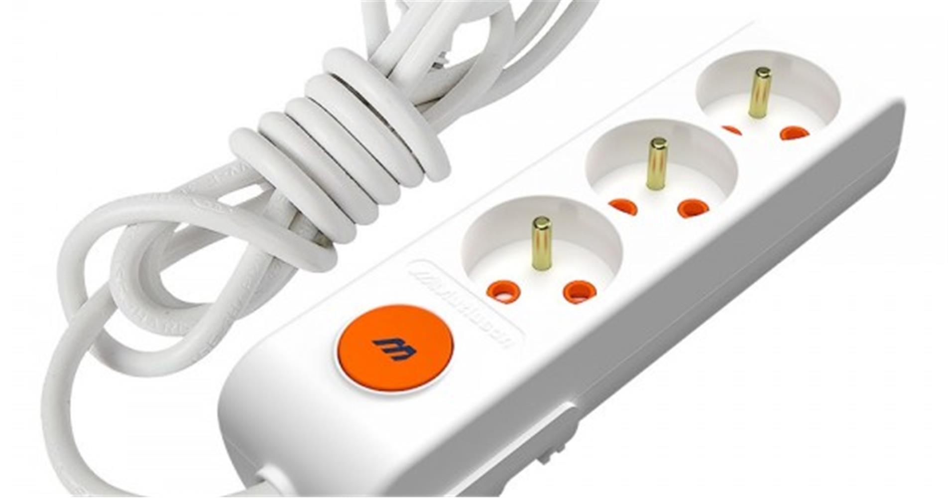 Mutlusan Rı-Tech 3lü 3mt UPS Grup Priz Ç.K ( 001 175 330002 03 00)