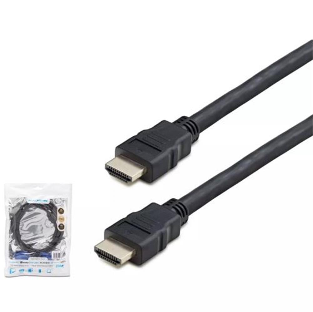 HADRON HDX2018 HDMI (M) TO HDMI (M) KABLO PVC 10M SİYAH