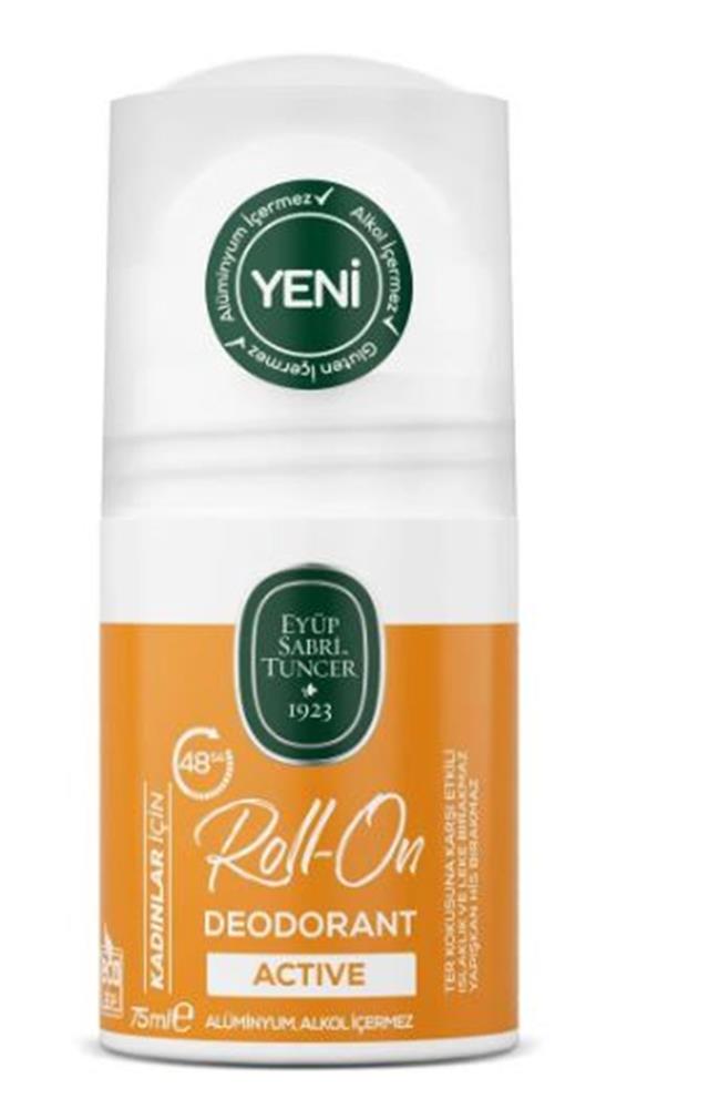 Eyüp Sabri Tuncer Roll-on Deodorant -Aktif Kadın 75ml