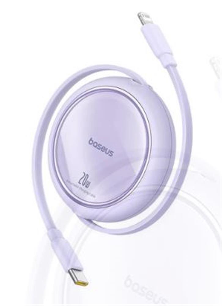 Baseus P10364501511-00 20w 1m Mor Çıkarılabilir Şarj