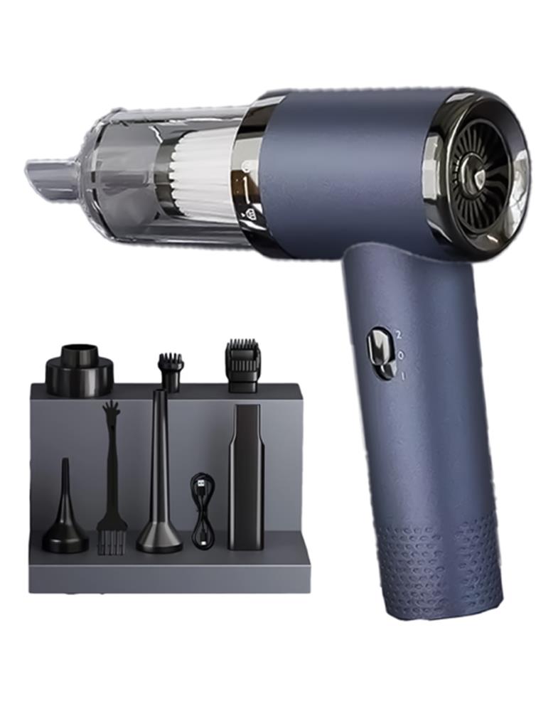 Enkado Raca Vacuum  Mavi  Şarjlı 2 Kademeli 12.000 Pa  Üflemeli El Araç Süpürgesi