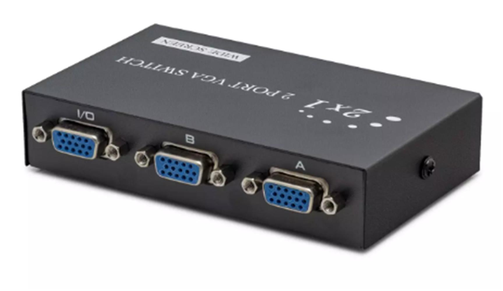 Hadron Hdx1280 2 Port Vga Switch 54Mhz 2Giriş 1Çıkış Butonlu Geçiş Hadron Hdx1280 2 Port Vga Switch 54Mhz 2Giriş 1Çıkış Butonlu Geçiş