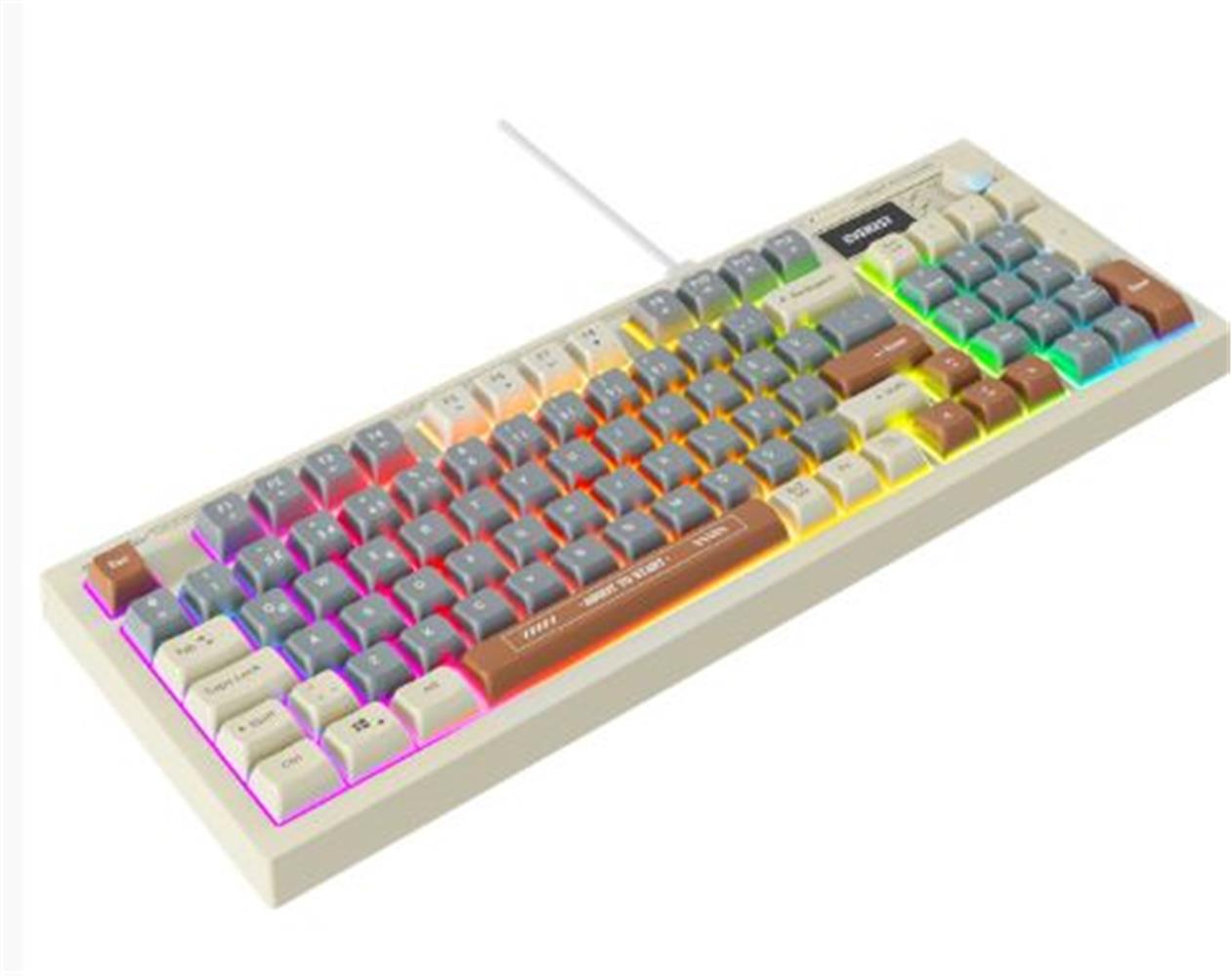Everest KB-79 SILENT PRO Gri Mavi-Gri-Kahve SESSİZ RGB Q Membrane Oyuncu Klavyesi Everest KB-79 SILENT PRO Gri Mavi-Gri-Kahve SESSİZ RGB Q Membrane Oyuncu Klavyesi