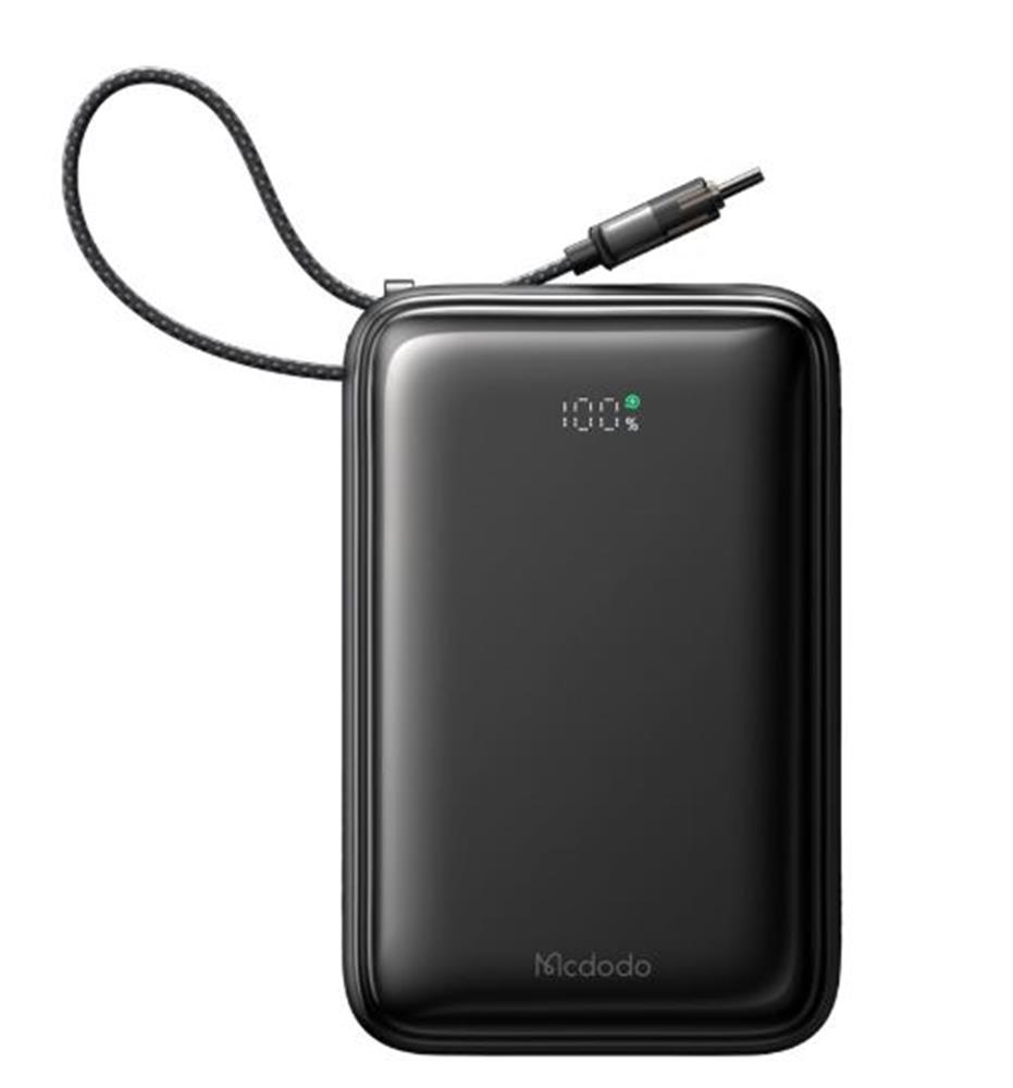 Mcdodo MC-6370 20000mAh 65W Dahili Kablolu Powerbank Mcdodo MC-6370 20000mAh 65W Dahili Kablolu Powerbank