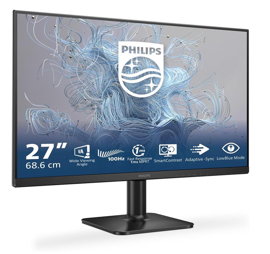 Philips 27" 27E2N1100L-00 Full HD 1920x1080 100 Hz D-Sub HDMI Siyah Monitör