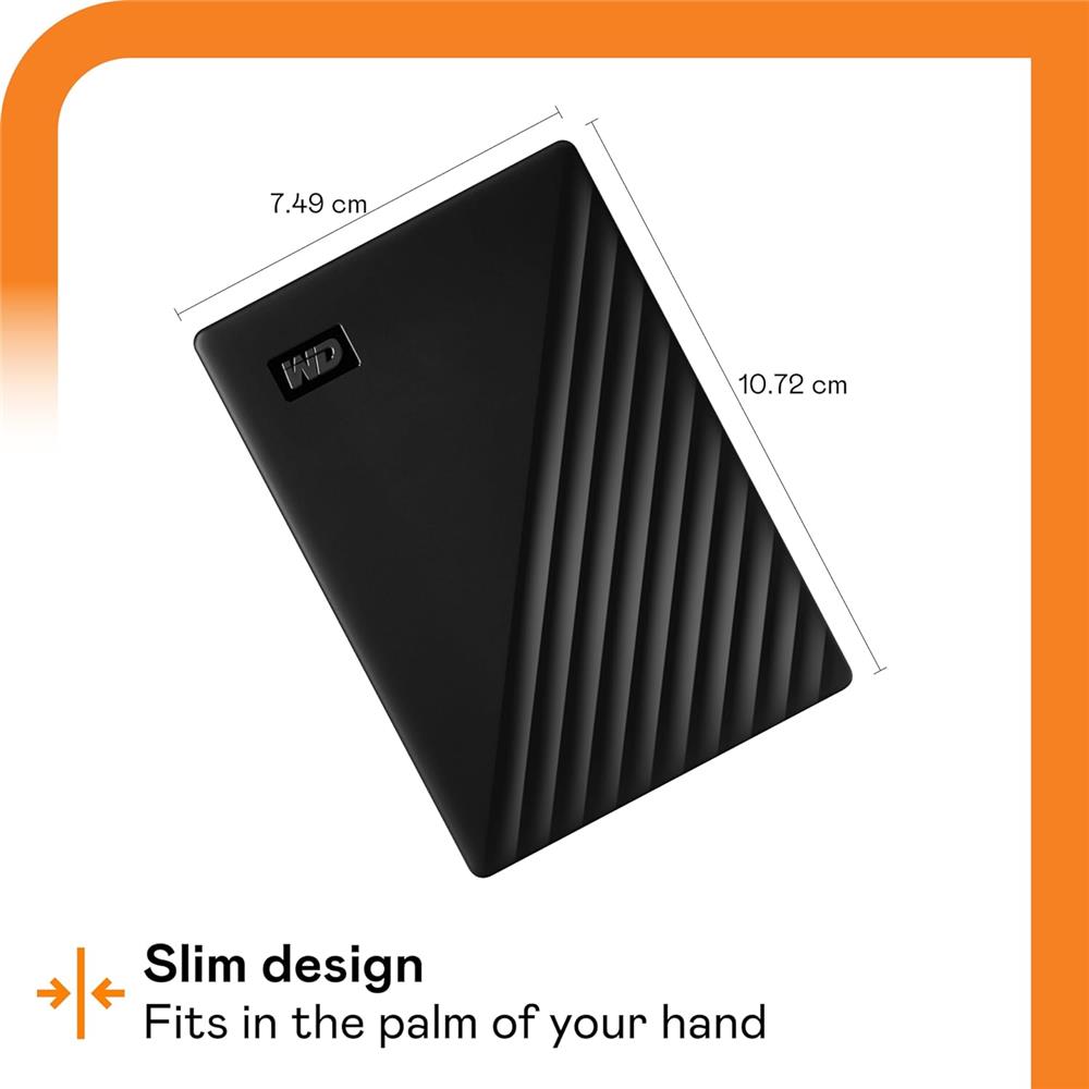 Wd 6Tb MyBook 2.5" Usb 3.2 WDBR9S0060BBK-WESN Taşınabilir Harici Harddisk
