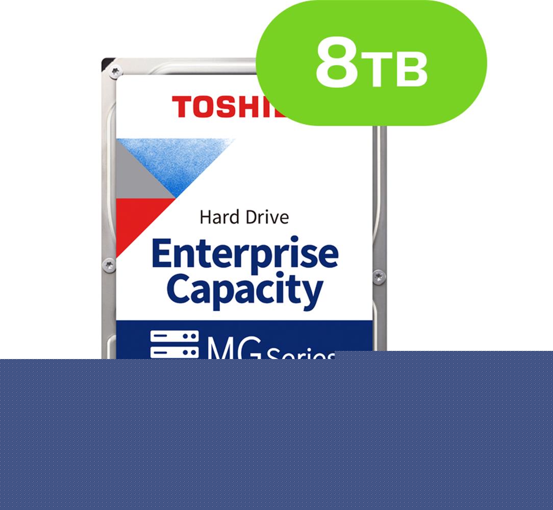 Toshiba 8TB MG10ADA800E 3.5" 7200RPM 256Mb 7-24 Enterprice Güvenlik Diski