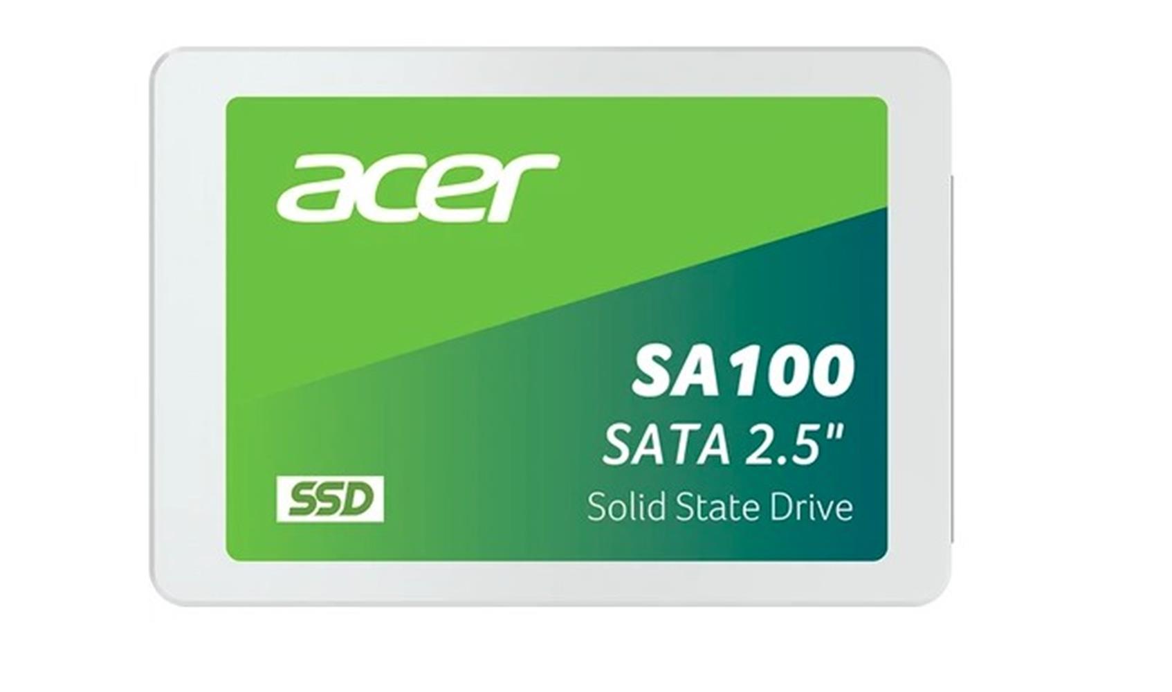 Acer SA100-480GB 2.5" SSD Harddisk 560-500MB-s