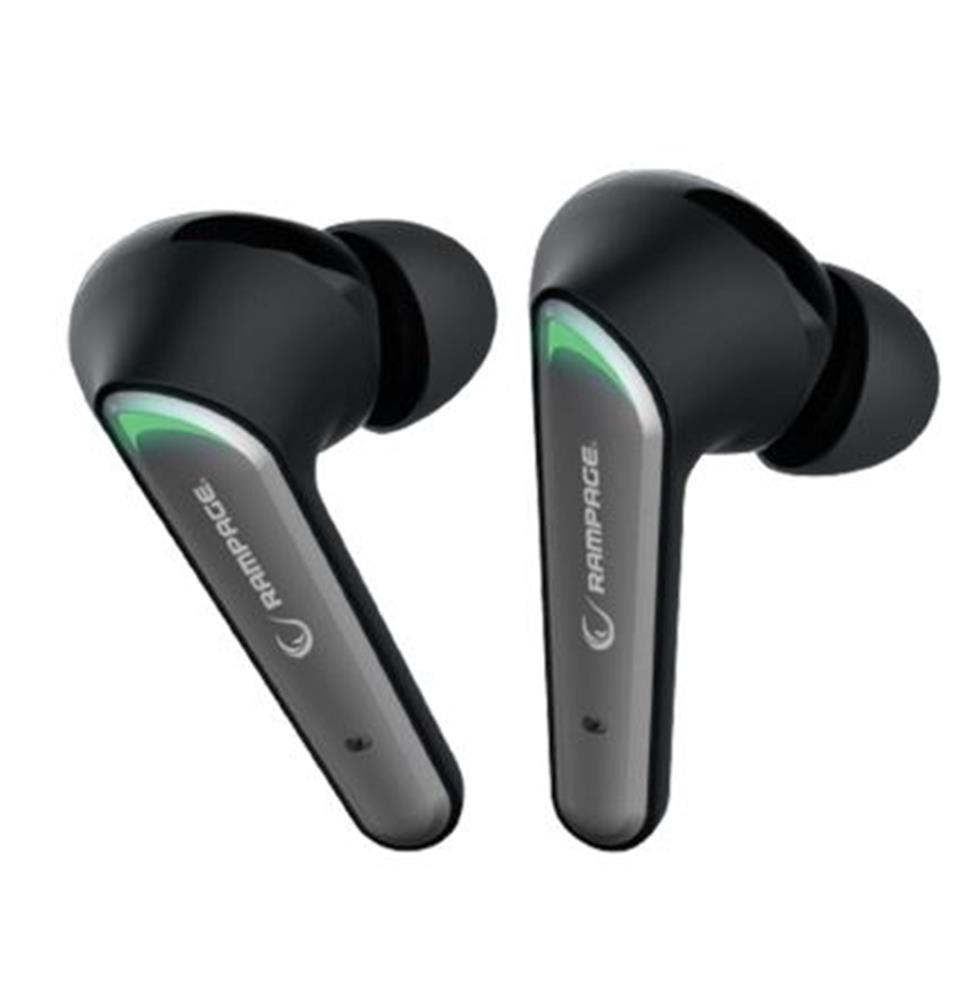 Rampage RM-TWS01G VIPER Siyah Mobile+PC Uyumlu Bluetooth TWS Gaming Oyuncu Mikrofonlu Kulaklık