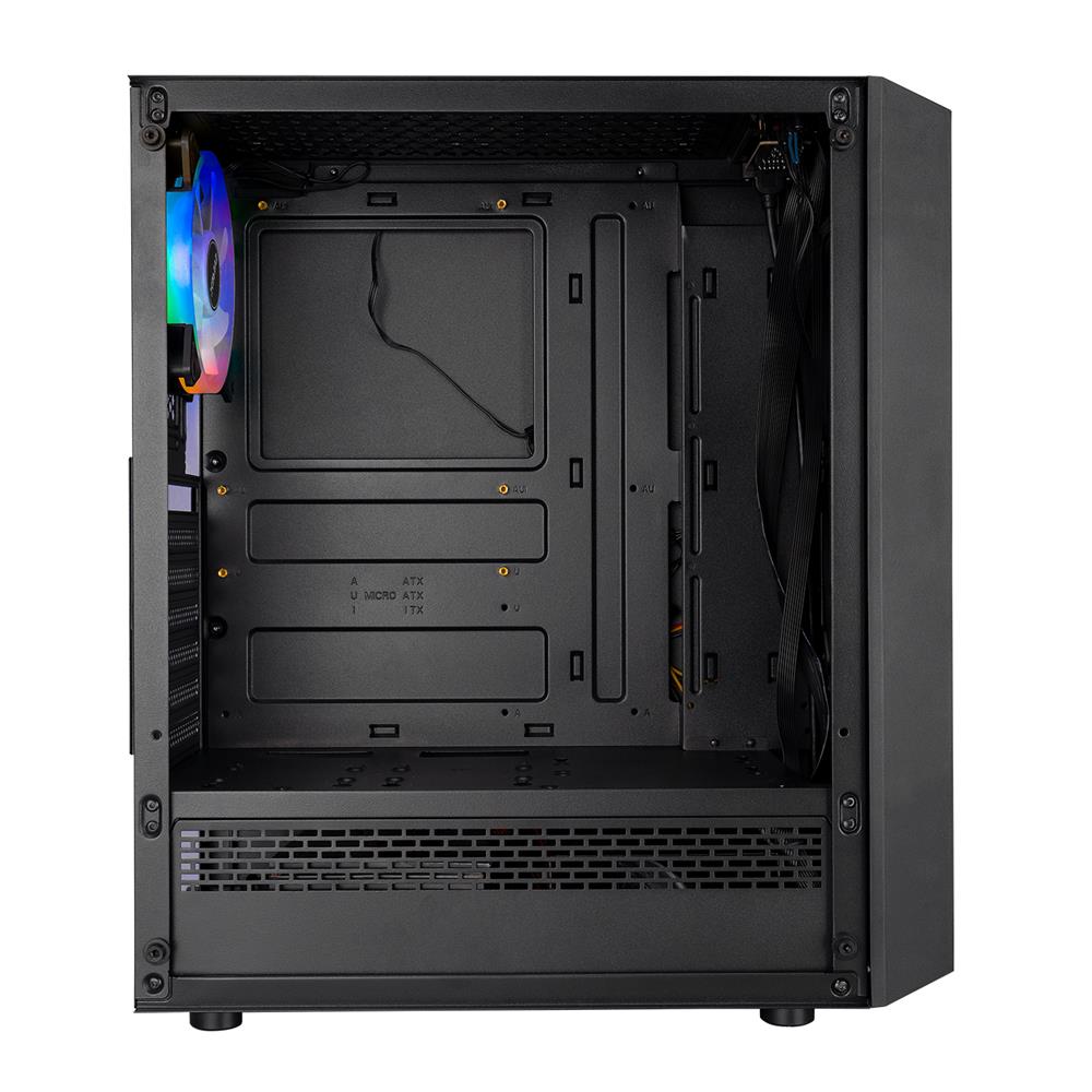 Everest K220 Peak 350W SMD PSU 2-USB2.0+HD Audio Mid-Tower Kompakt Tasarım ATX PC Kasası