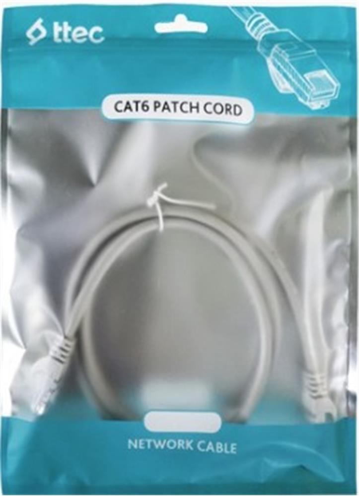 Ttec KBL-PTCH-1MTG Cat6 1MT Gri Utp Patch Kablo