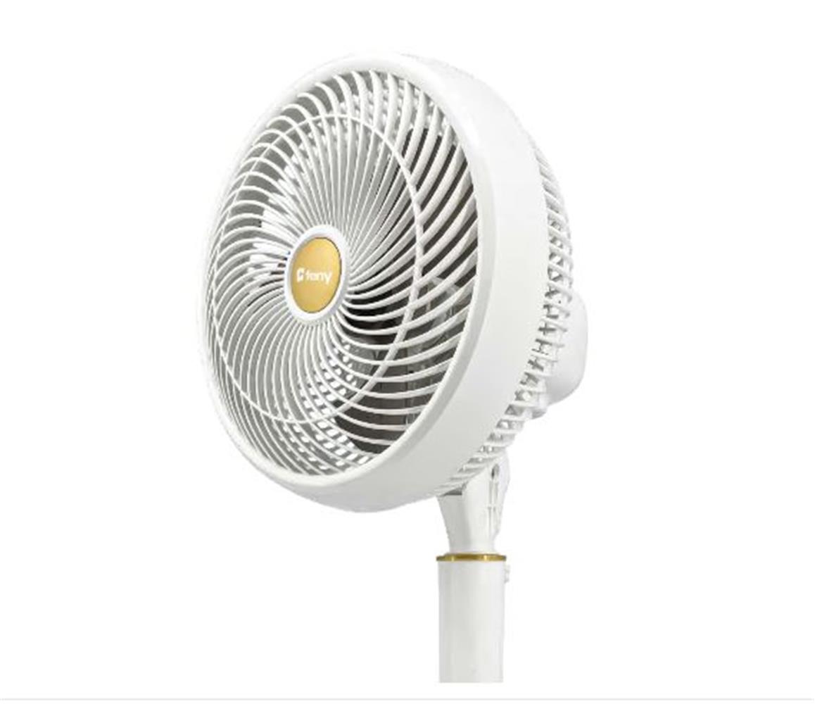 Feny FN-F15 Ev Tipi Yüksek Hızlı Çift Motorlu 2000RPM Ayaklı 70W 9" Retro Vantilatör VORTEX