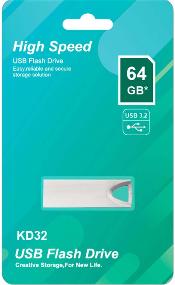 Elba 64GB Metal 3.2 USB Flash Bellek