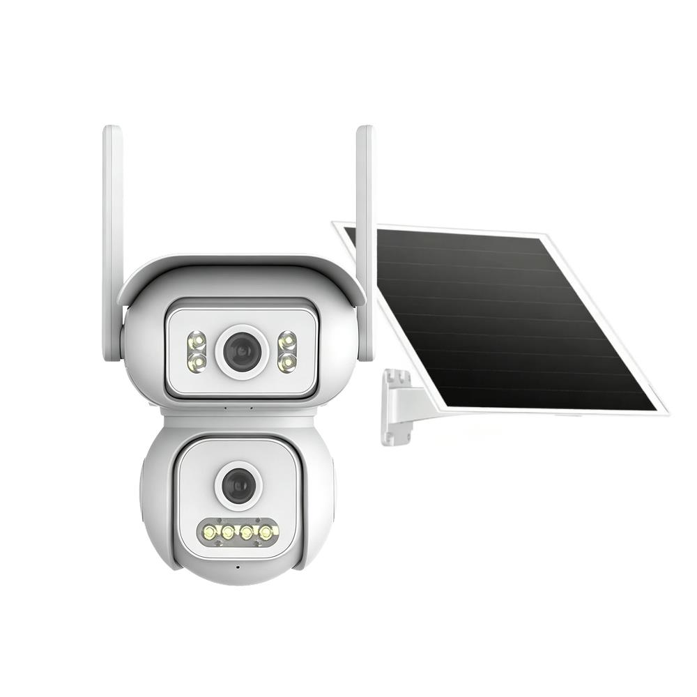 Joysee SW2 6Mp 2x2.8mm AOV Solar Wifi İki Kamera 4IR+4Led PTZ