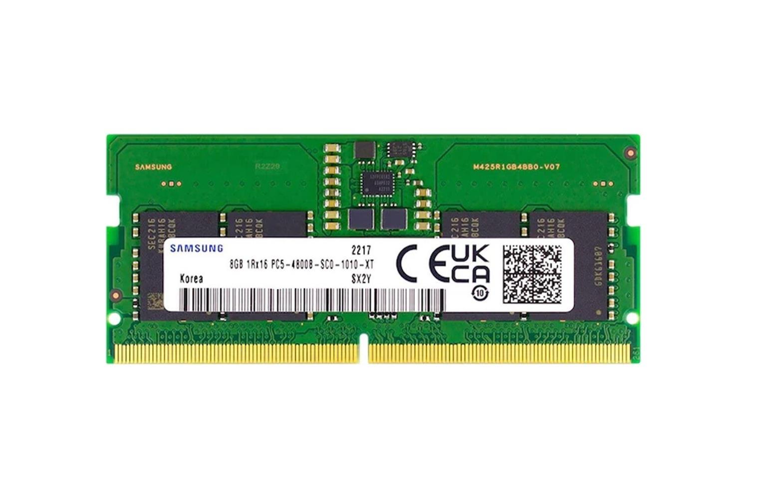 Samsung 8GB 4800Mhz DDR5 CL46 Bulk Sodimm M425R1GB4BB0-CQKOL Kutusuz Notebook Ram