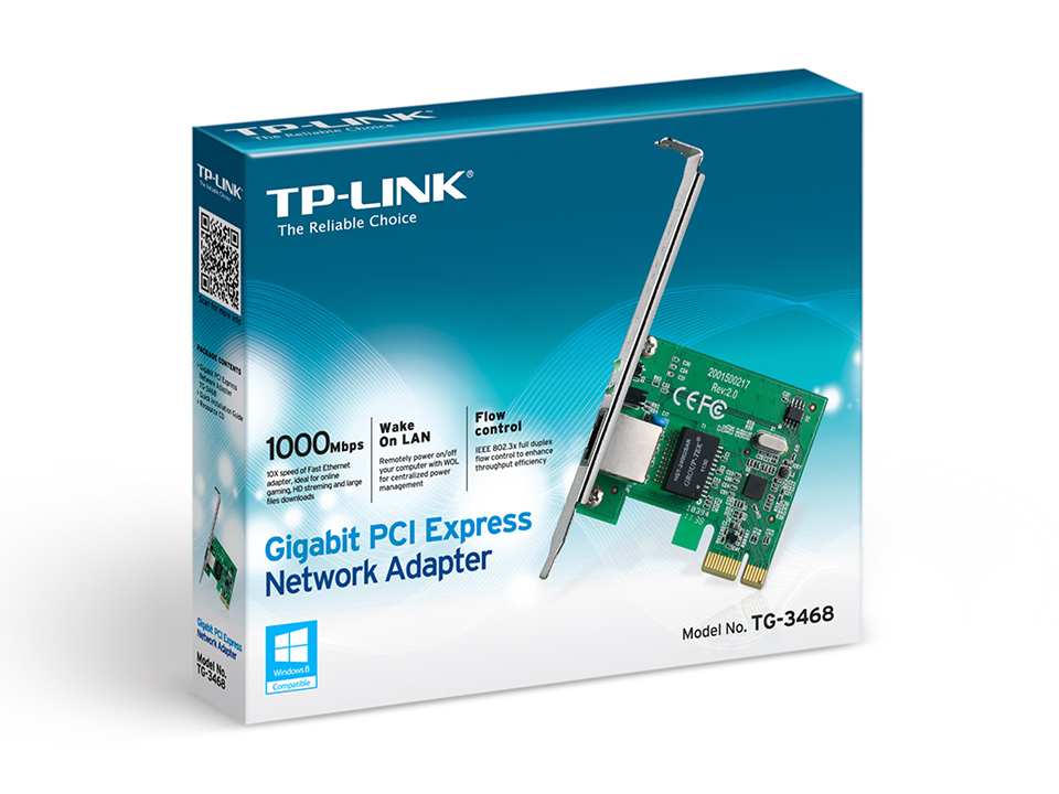 Tp-Link TG-3468 Gigabit PCI Express Ethernet Kartı