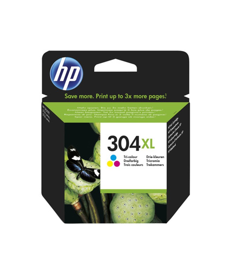 HP 304XL Color Renkli Yüksek Kapasiteli Kartuş N9K07AE