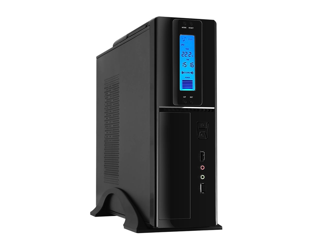 Frisby FC-S6020B USB 300w Siyah Slim Matx Bilgisayar Kasası Frisby FC-S6020B USB 300w Siyah Slim Matx Bilgisayar Kasası