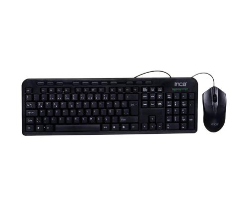 Inca Imk-375t Wired Multimedia Q Klavye&Mouse Set 1000Dpı (Kablo Uzunluğu 1,45mt)