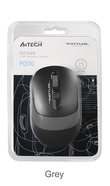 A4 Tech Fg10S Silent Gri Nano Kablosuz Optik 2000 Dpı Mouse (Sessiz) A4 Tech Fg10S Silent Gri Nano Kablosuz Optik 2000 Dpı Mouse (Sessiz)