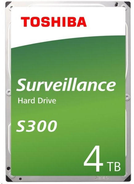 Toshiba 4TB HDWT840UZSVA S300 3.5 256Mb 5400rpm Güvenlik 7-24 Harddisk