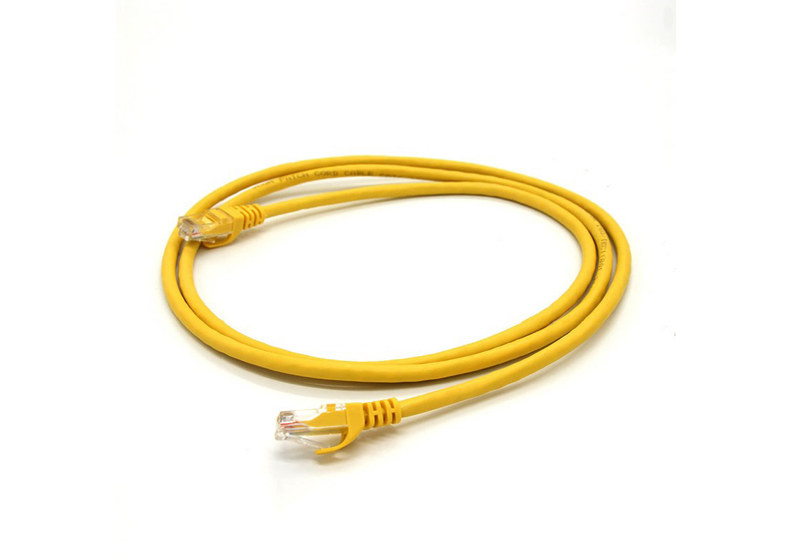 Vcom NP611B-Y-1.0 Cat6 1.0MT Sarı Utp Patch Kablo