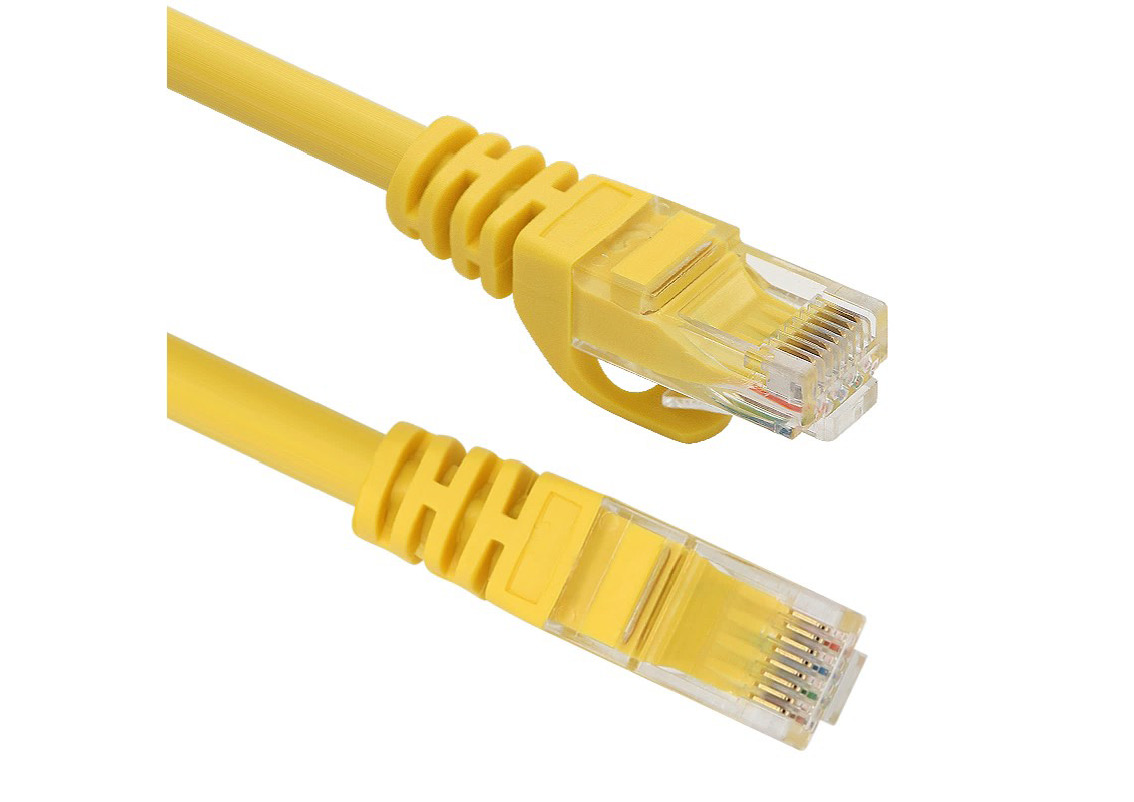 Vcom NP611B-Y-3.0 Cat6 3.0MT Sarı Utp Patch Kablo