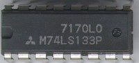 Schukat 74LS133 SINGLE 13-INPUT POS. NAND GATE
