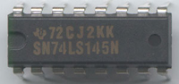 Schukat 74LS145 BCD-TO-DECIMAL DECODER/DRIVER