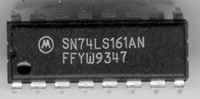 Schukat 74LS161 PRESET. DECADE COUNTER