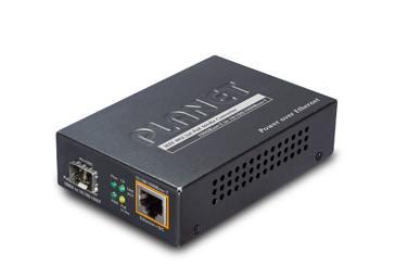 Planet PL-GTP-805A 1000Base-X to 10/100/1000Base-T 802.3at PoE Media Converter