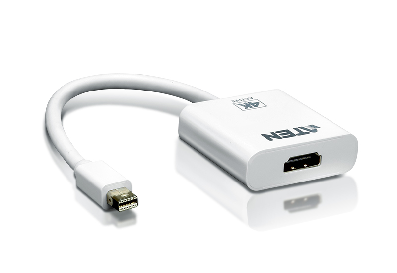 Aten ATEN-VC981 Mini DisplayPort (mini DP) <-> 4K HDMI Adaptörü
