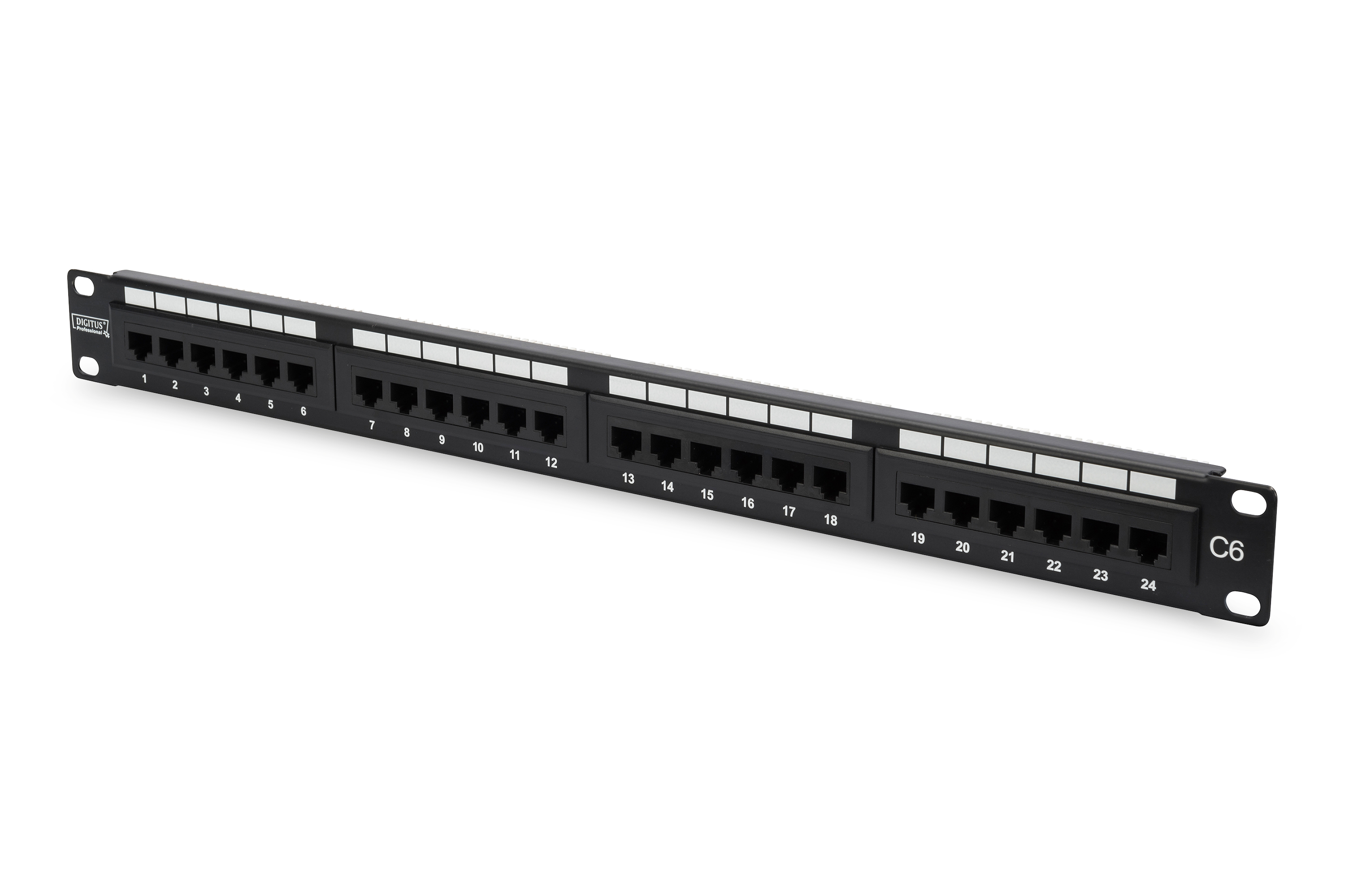 Digitus DN-91624U Digitus 19" 24 Port Cat-6 UTP Patch Panel
