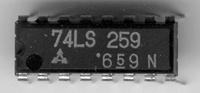 Schukat 74LS259 8 BIT ADDRESSABLE LATCH