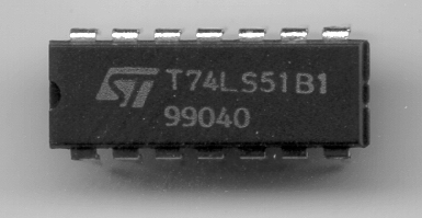 Schukat 74LS51 DUAL 2-WIDEM 2-IN/3-IN AND/OR